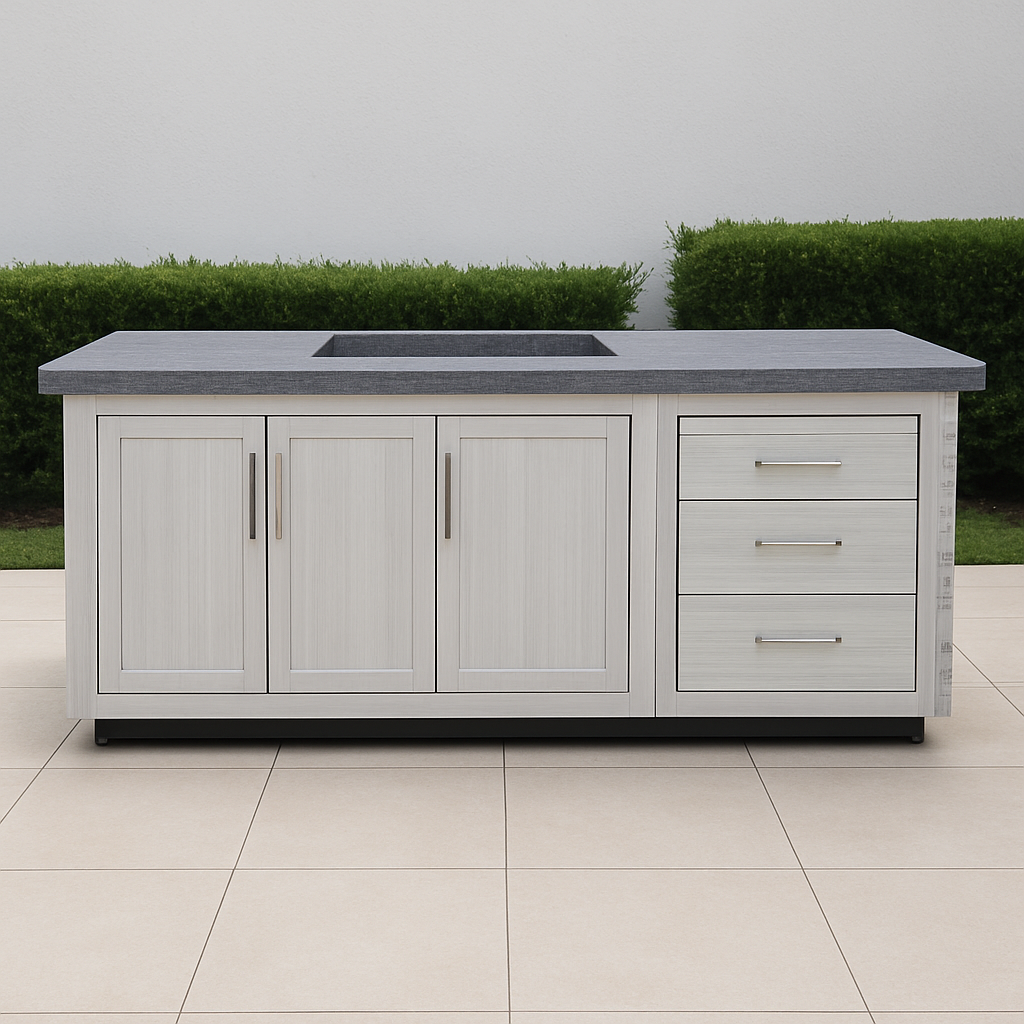 Modular Outdoor Kitchen Island